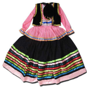 لباس محلی مازندارانی مدل سرگل(بچگانه)